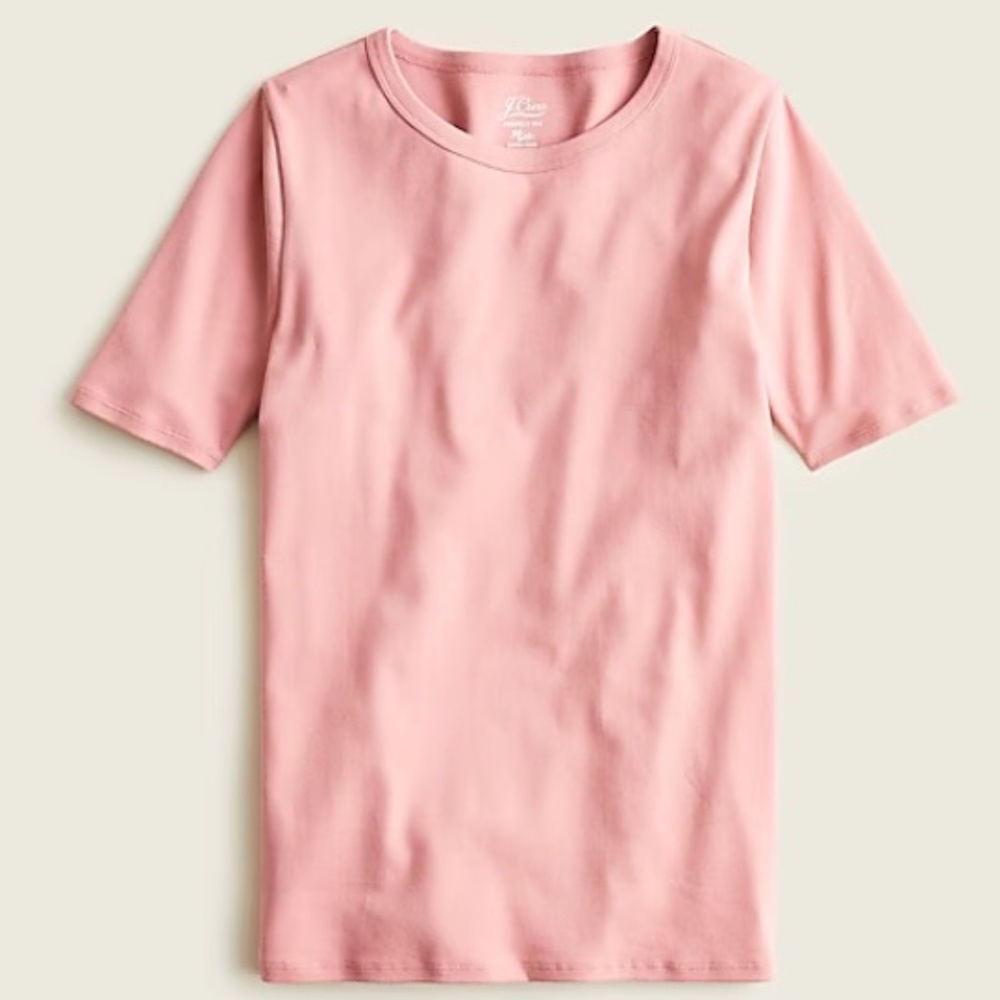 J. Crew Slim Perfect T-shirt size XS in Weathered Rose